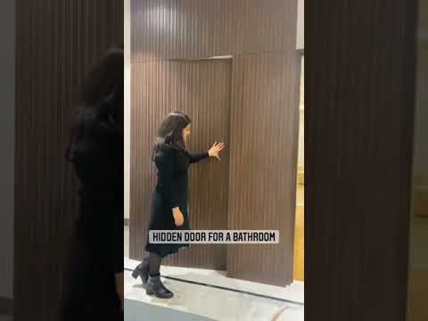 Hidden door for bathroom.