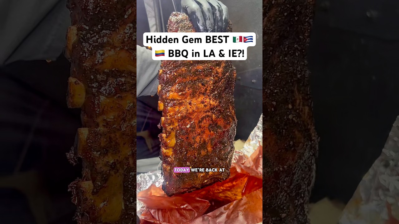 Hidden Gem BEST 🇲🇽🇨🇺🇨🇴BBQ in LA & IE?!📍El Guero y La Flaca #BBQ #beef #pork #foodie #foodvlog
