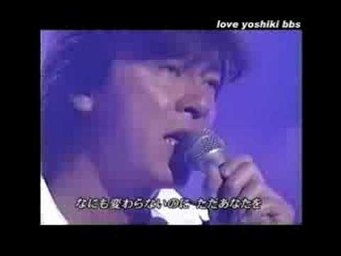 HIDEKI SAIJO 西城秀樹 moment () X JAPAN YOSHIKI