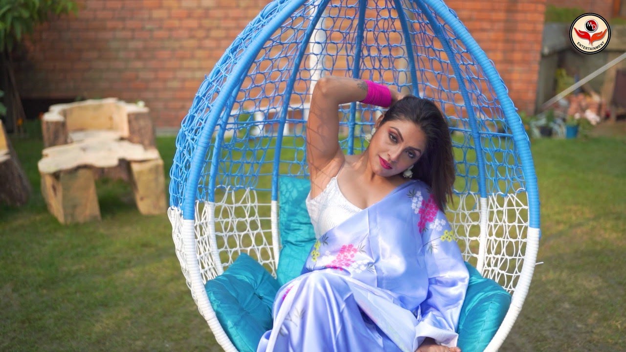 High Fashion Saree Shoot Concept | Gardening Girl | Swarnosree | MD Entertainment | Fashion Vlog
