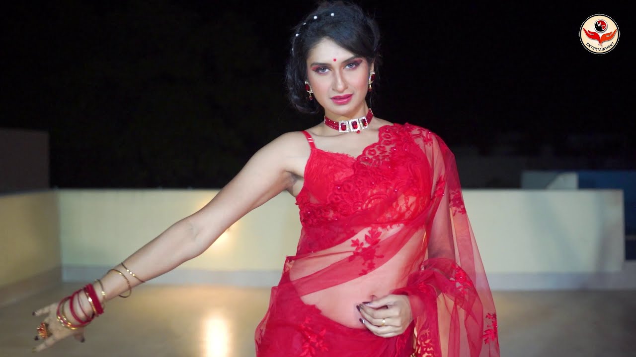 High Fashion Shoot Concept | Red Saree Girl | Trailer | Paromita | MD Entertainment | Fashion Vlog