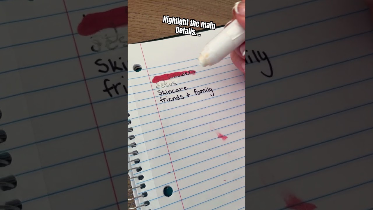 Highlight the main details… #aesthetic #study #preppyyyy #music