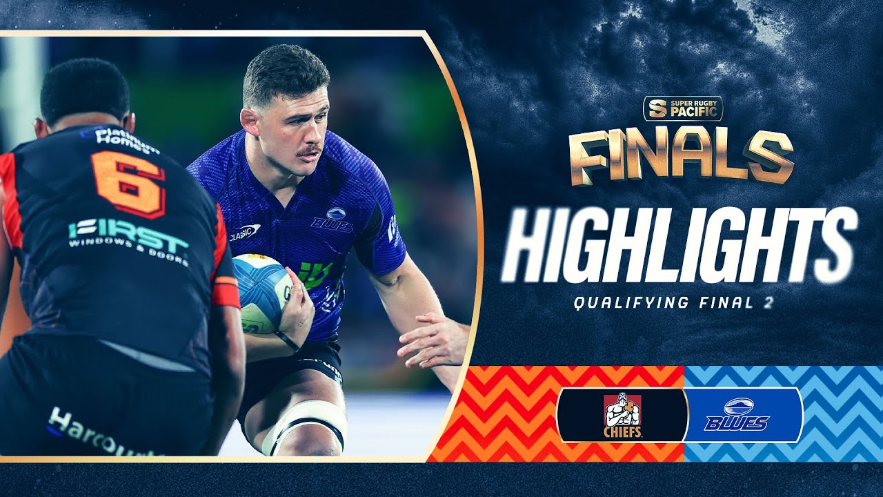 HIGHLIGHTS | CHIEFS v BLUES | Super Rugby Pacific 2025 | QUALIFYING FINAL