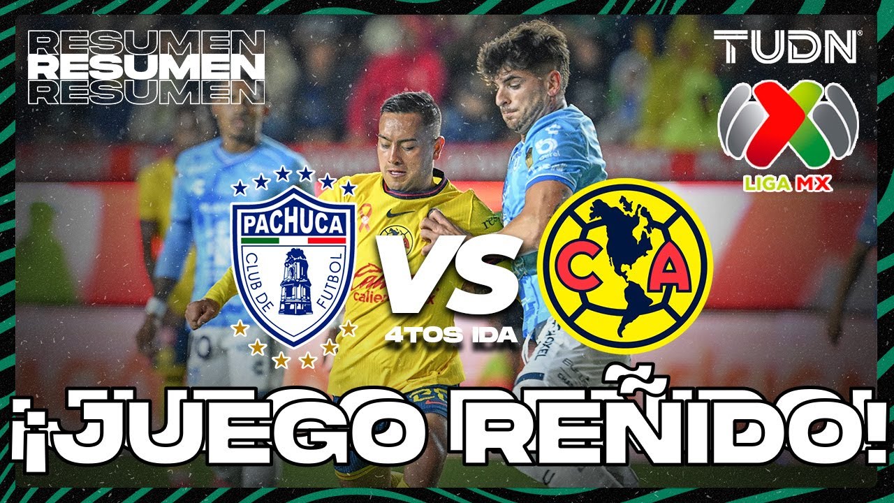 Highlights - Pachuca vs. América | Liga MX - 2025 CL Quarterfinals First Leg | TUDN