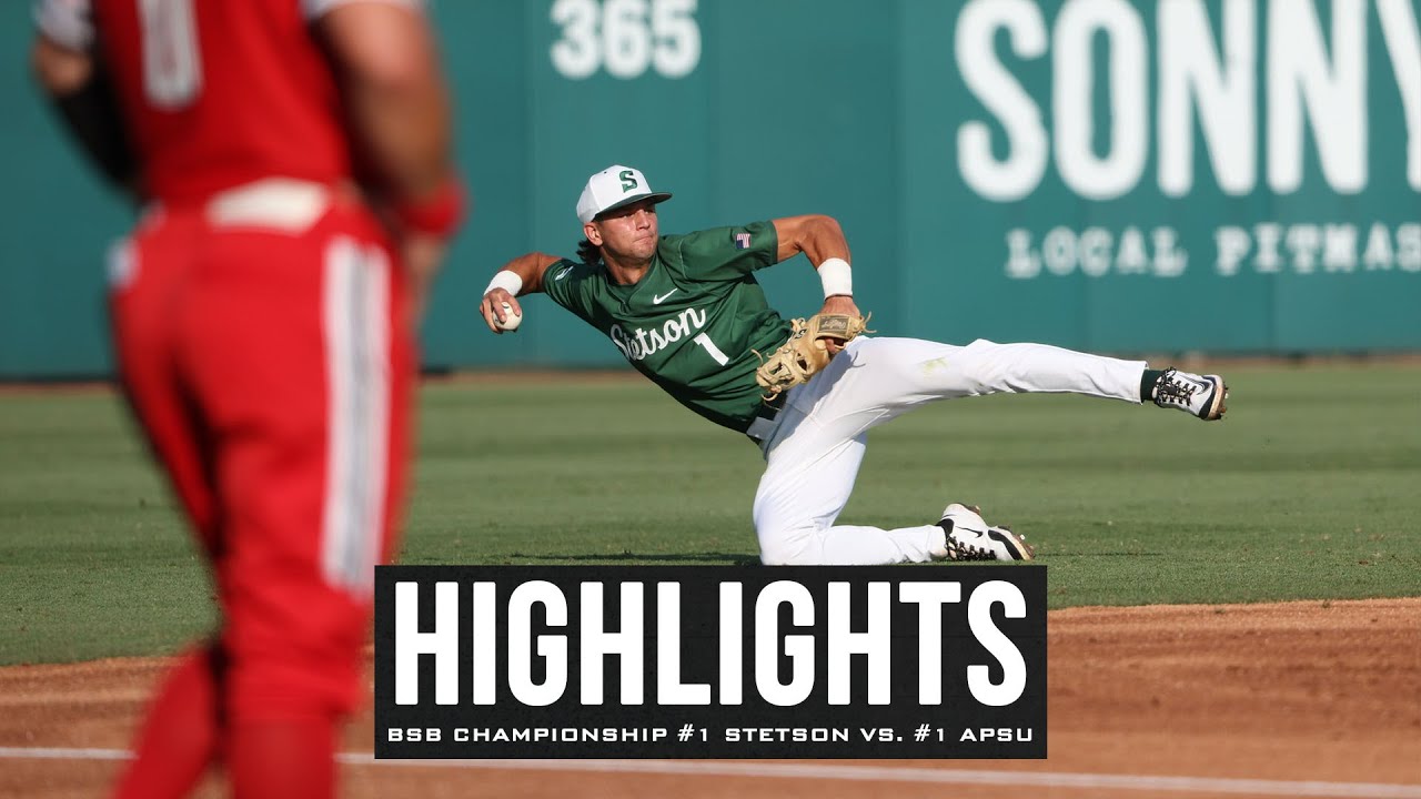 Highlights: #1 Stetson vs. #1 Austin Peay, 2025 Baseball Championship
