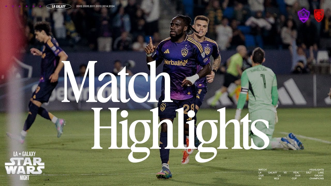 HIGHLIGHTS: LA Galaxy vs Real Salt Lake | 5.31.25