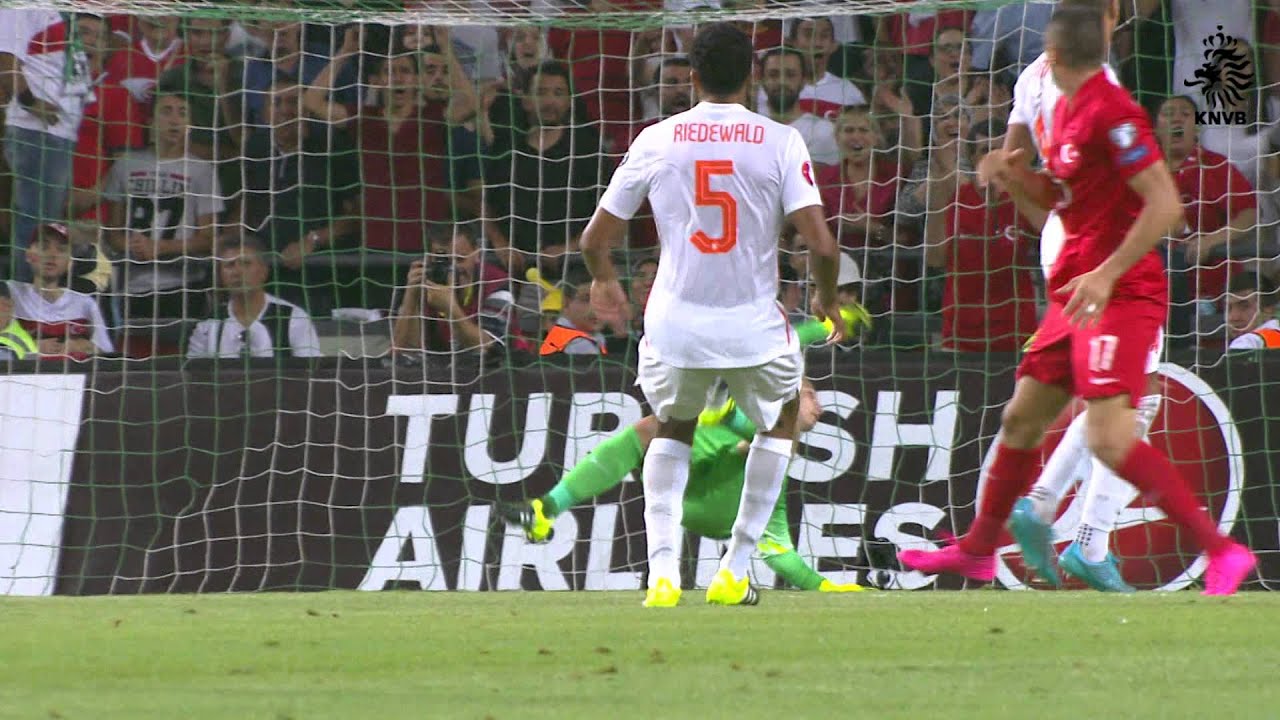 Highlights: Turkije - Nederland (06/09/2015) EK 2016-kwalificatie