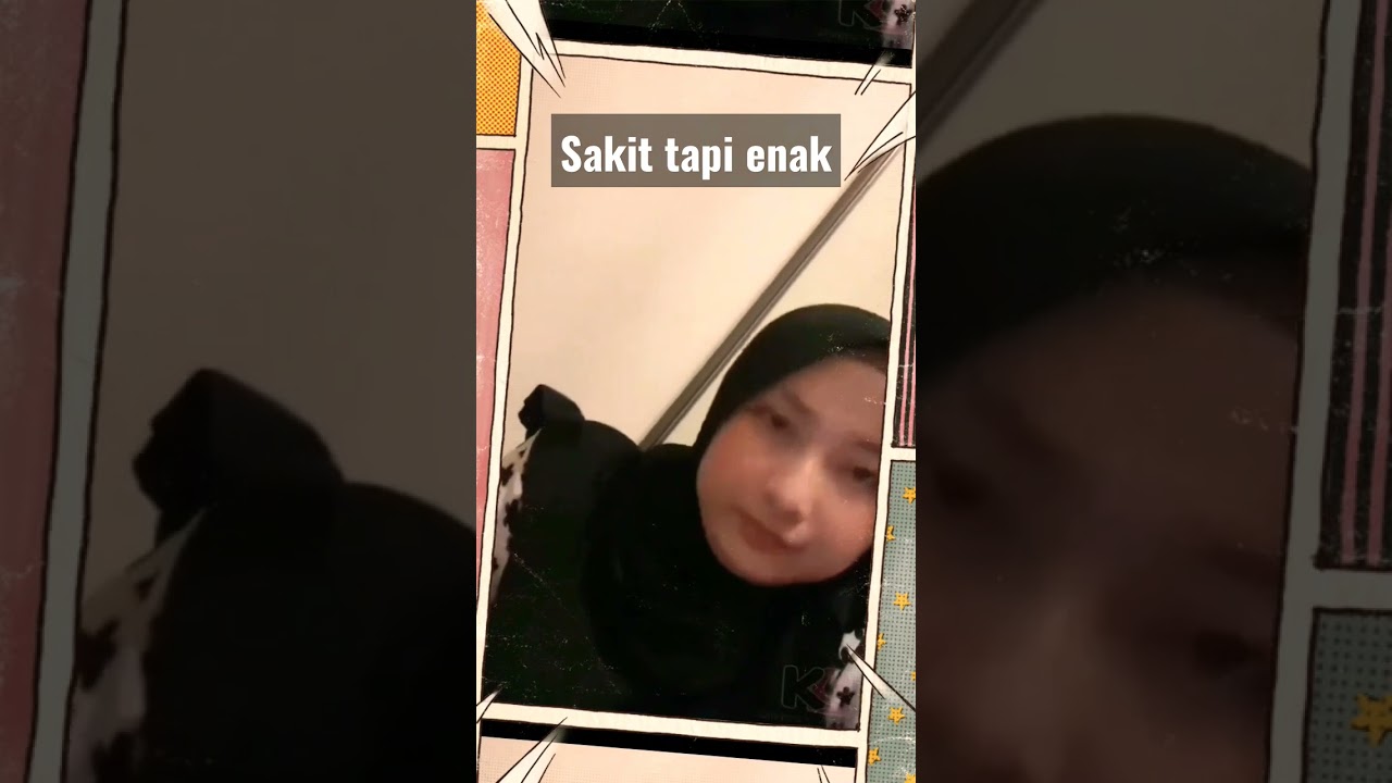 Hijab cantik meringis kesakitan tapi enak