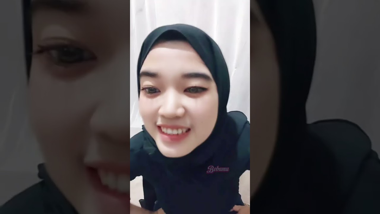 hijab live baju transparan bkin💦