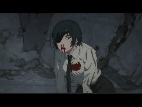 Himeno death scene/Chainsaw man Ep9/raw clips