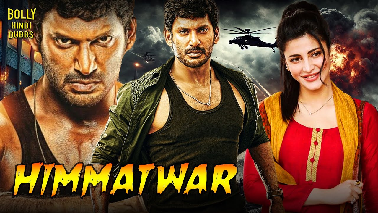 Himmatwar Movie | Hindi Dubbed Movies | Vishal | Shruti Hassan | Hindi Action Movies| Poojai