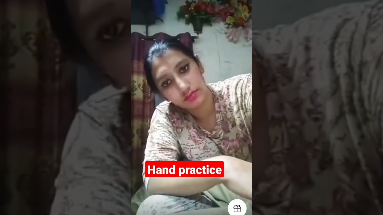 Hina Mano Friend ke Hand practice krty howey Amazing 😍🤩