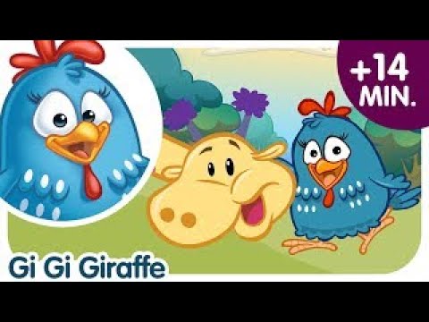 Hindi Rhymes For Kids | Gigi The Giraffe | Lottie Dottie Murgi
