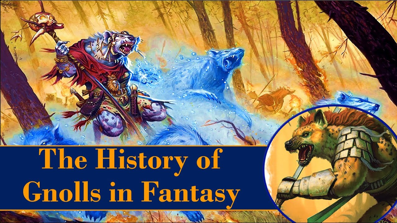 History of Gnolls in Fantasy