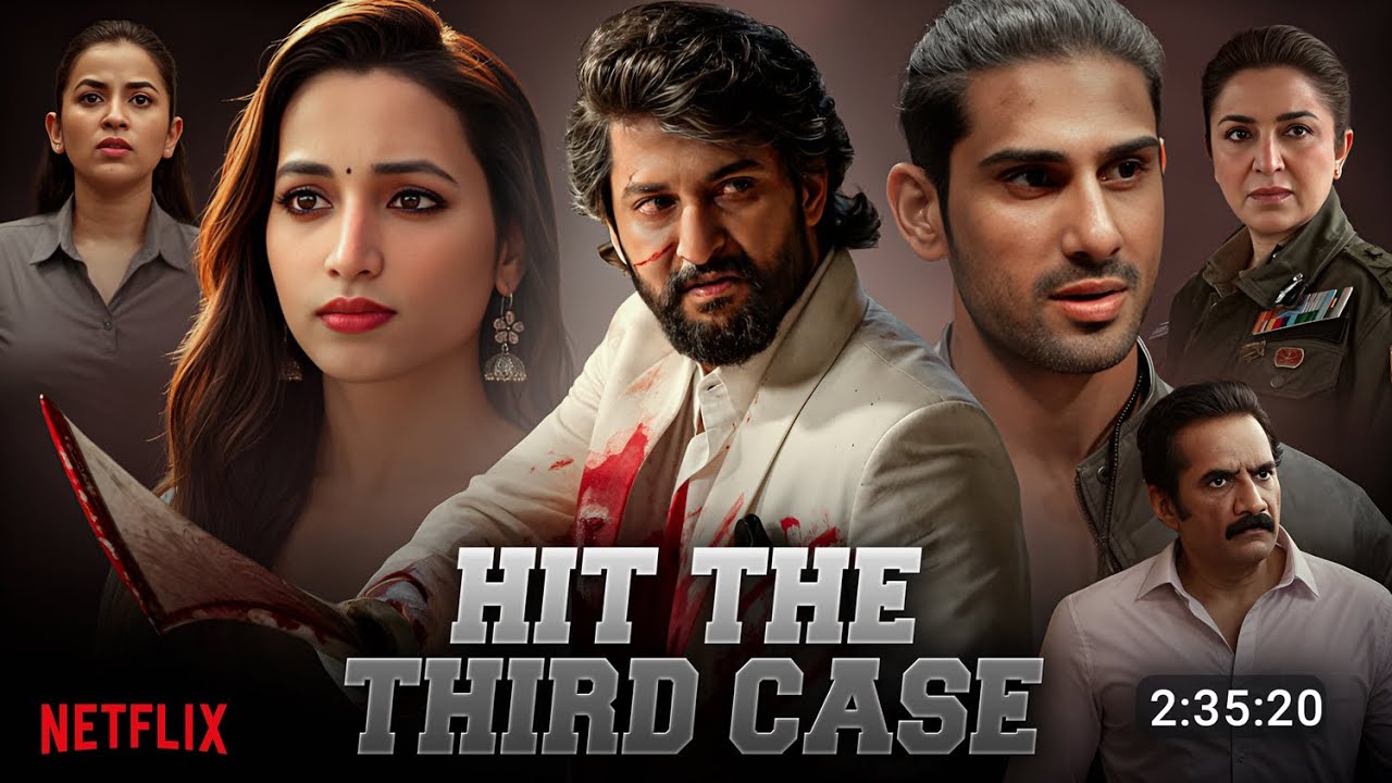 HIT The Third Case Full Movie Hindi Dubbed 2025 | Nani New Movie |  south movies