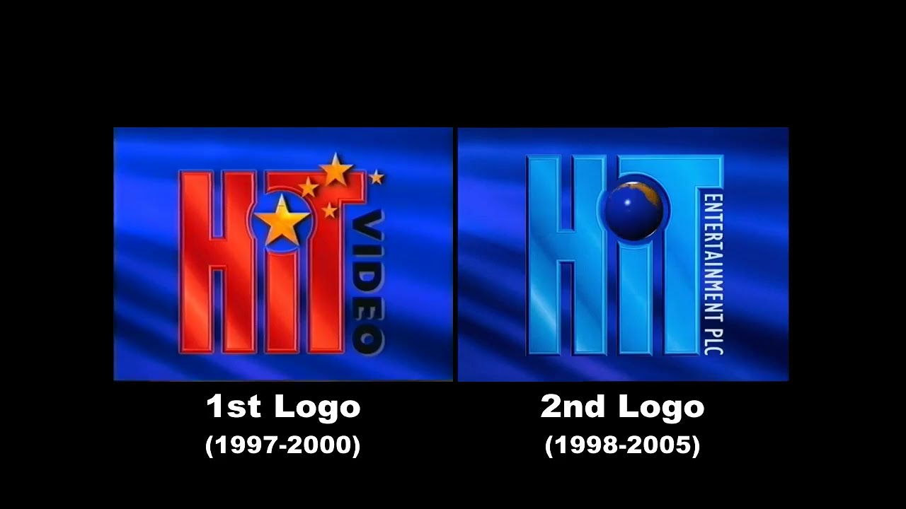 Hit Video & Hit Entertainment - Logo Comparison (1997-2005)