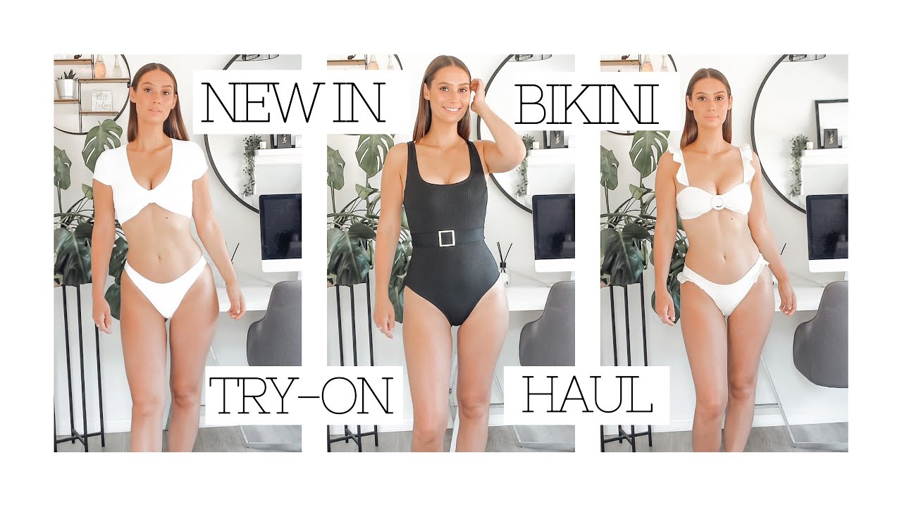 H&M BIKINI TRY-ON HAUL | *NEW IN* SWIMWEAR JUNE 2020 | Ceryn Lawless