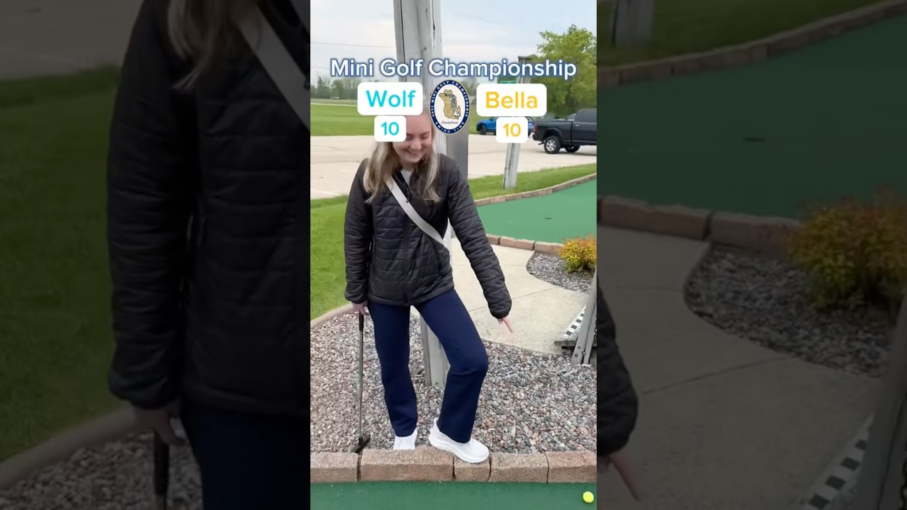 Hole 6, Round 1 | #2 Wolf vs #7 Bella (Mini Golf Championship) #minigolf