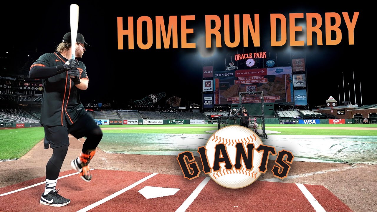 HOME RUN DERBY @SFGiants (we used a Hype Fire at an MLB ballpark) | Baseball Bat Bros