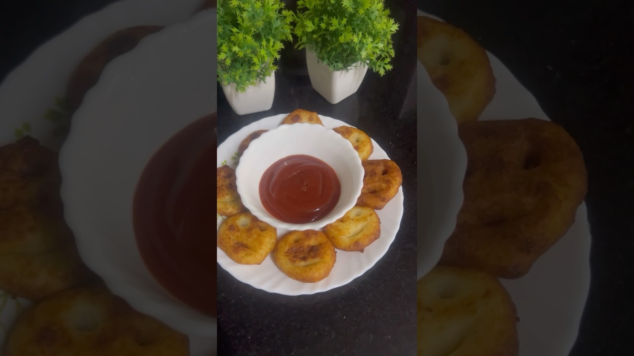 HOMEMADE POTATO 🥔 SMILEY  EMOJI FEIES RECIPE