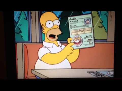 Homer Simpson Bacon man