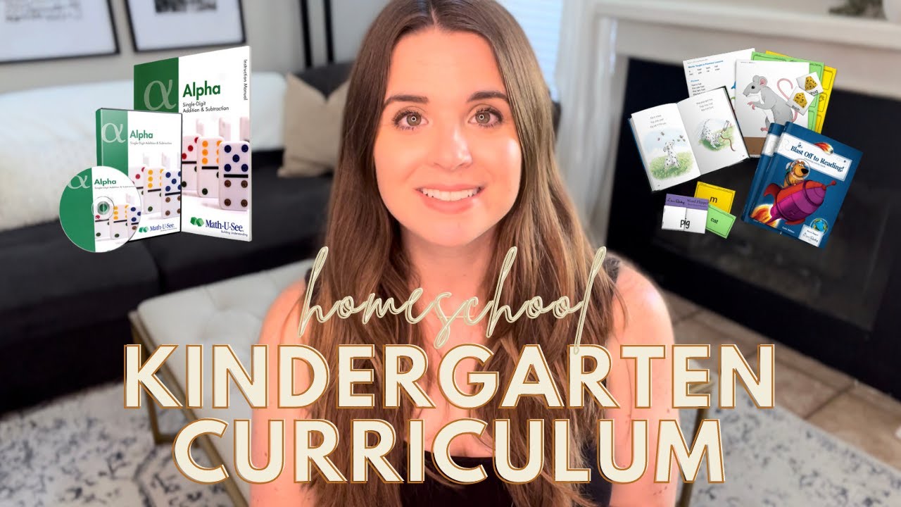Homeschool Kindergarten Curriculum 2023-2024