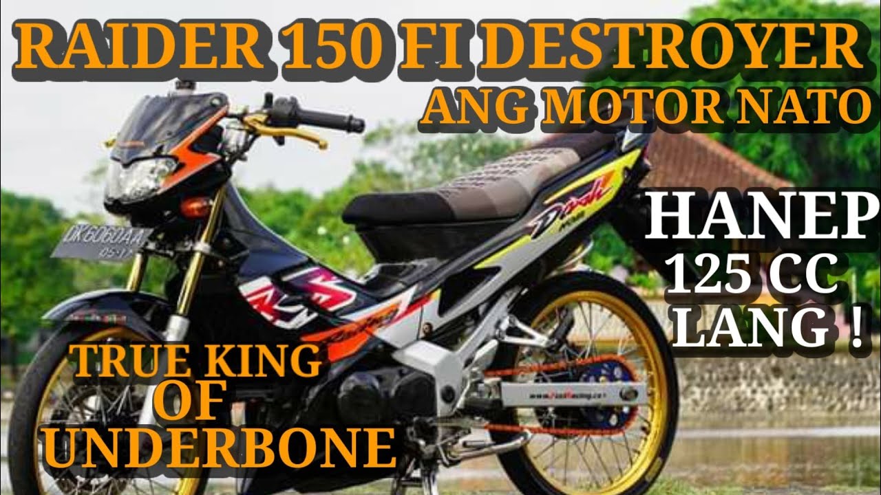 HONDA NOVA DASH RS 125/RAIDER 150 FI DESTROYER！