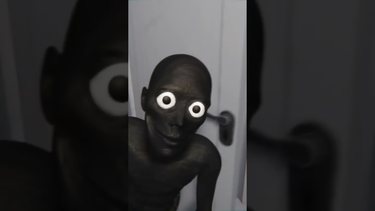 HORROR GHOST BLACK MAN HORROR EYES #viral #shorts #ghost #short
