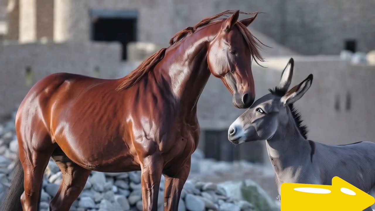 Horses & Donkeys: A Beautiful Adventure of Friendship and Trust
