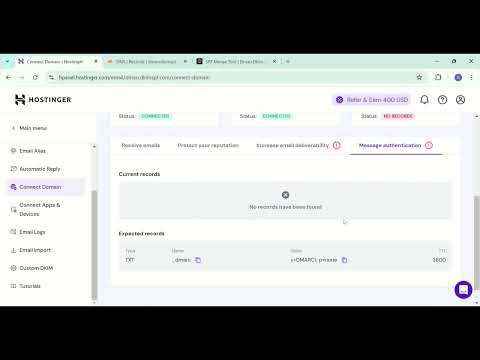 Hostinger SPF, DKIM, DMARC Records Configuration | Step by Step Domain Authentication Tutorial
