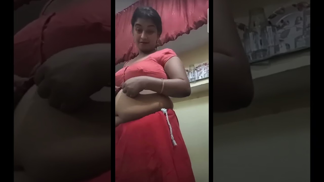 hot aunty dress change open vlog video imo tango bigo live Bengali boudi sexy bhabhi status video