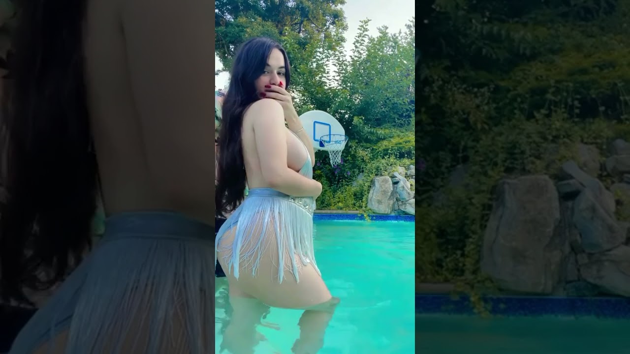 Hot big boobs bhabhi playing water basketball 🏀😍 #shorts#reels#tiktok