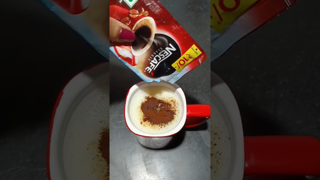Hot Coffee Recipe 😋👌#shorts # nescafe #cooking #viralvideo