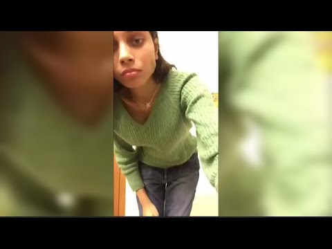 Hot desi girl pinky stripping dress in bathroom and showing boobs