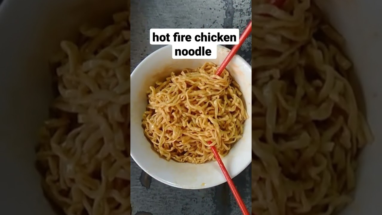 hot fire chicken noodle | Jakarta street food #fyp #streetfood #indonesia #kuliner #shorts #food