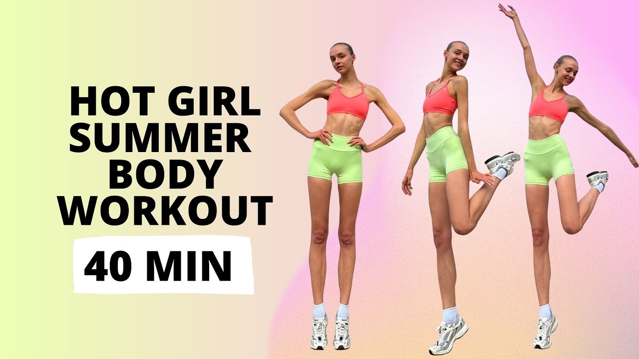 Hot Girl Summer Body Workout 40 Minutes / Model & Lifestyle Coach Nina Dapper