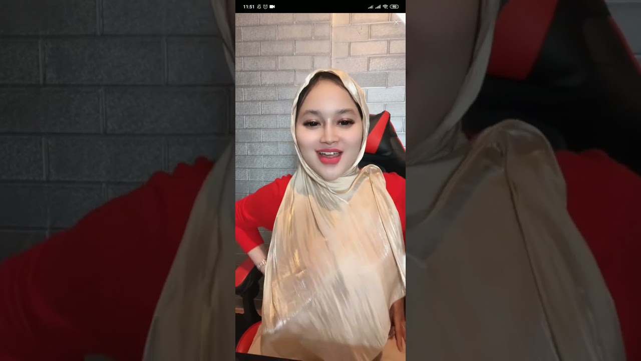 Hot hijab Boba nada live bigo