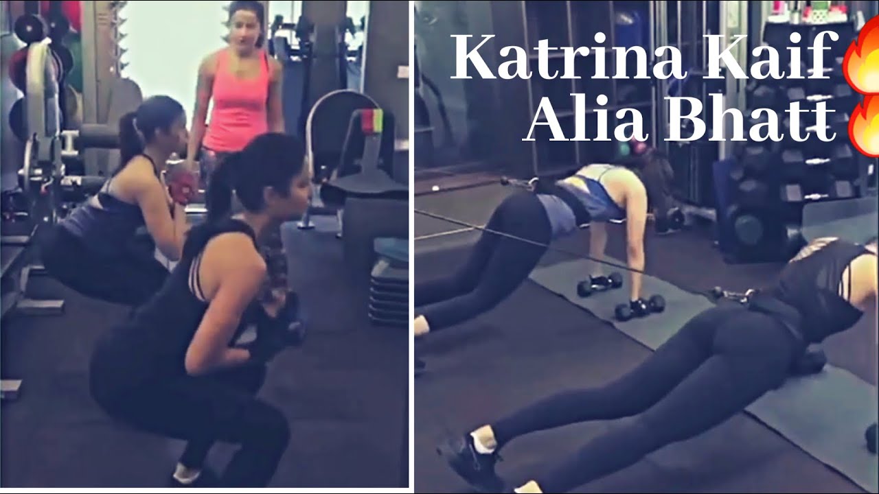 Hot Katrina kaif and Hot Alia bhatt in a Hot yoga Workout|Katrina kaif hot|Alia bhatt hot|Hot yoga.