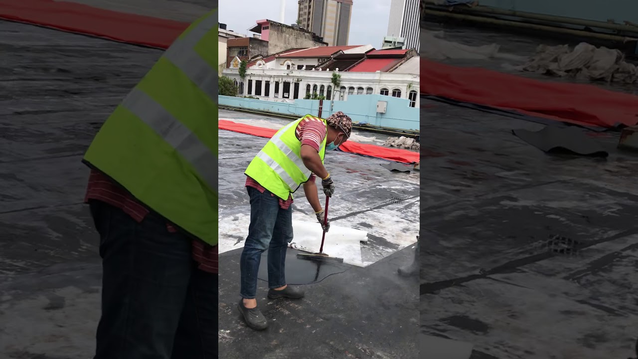 Hot melt waterproofing