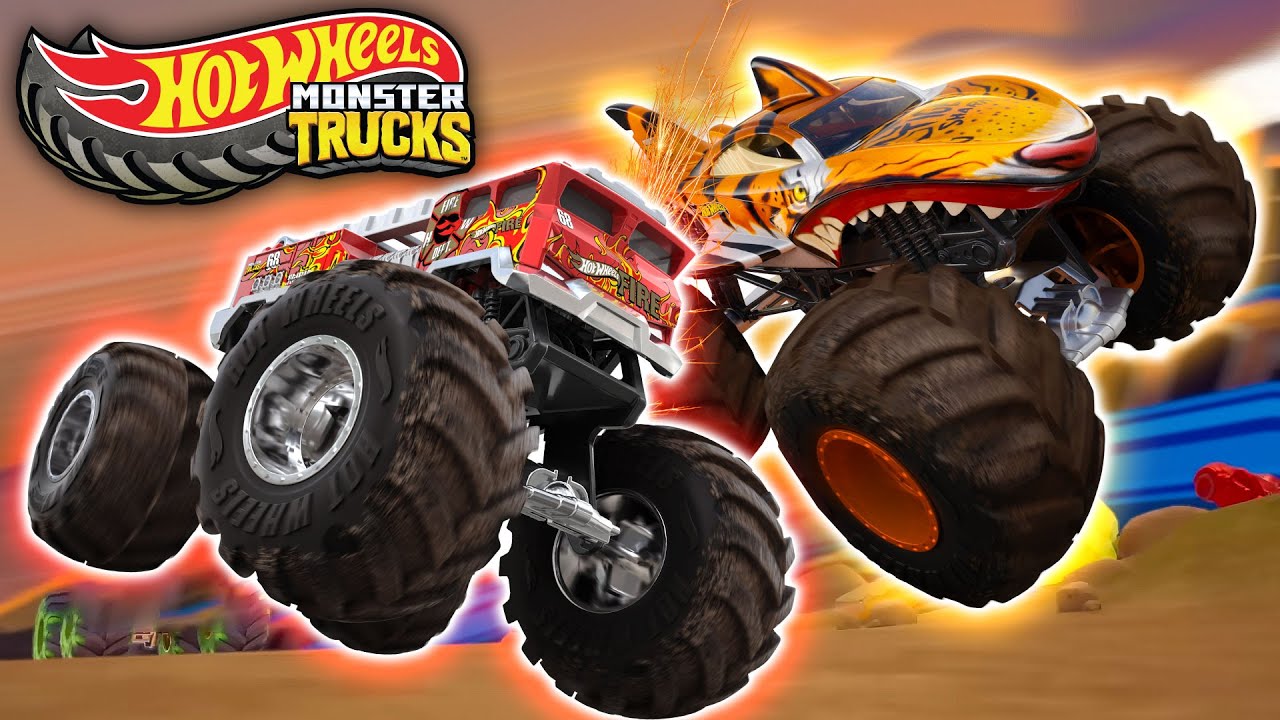 Hot Wheels Monster Trucks: Showdown for the Champions Cup! | 1-Hour Compilation