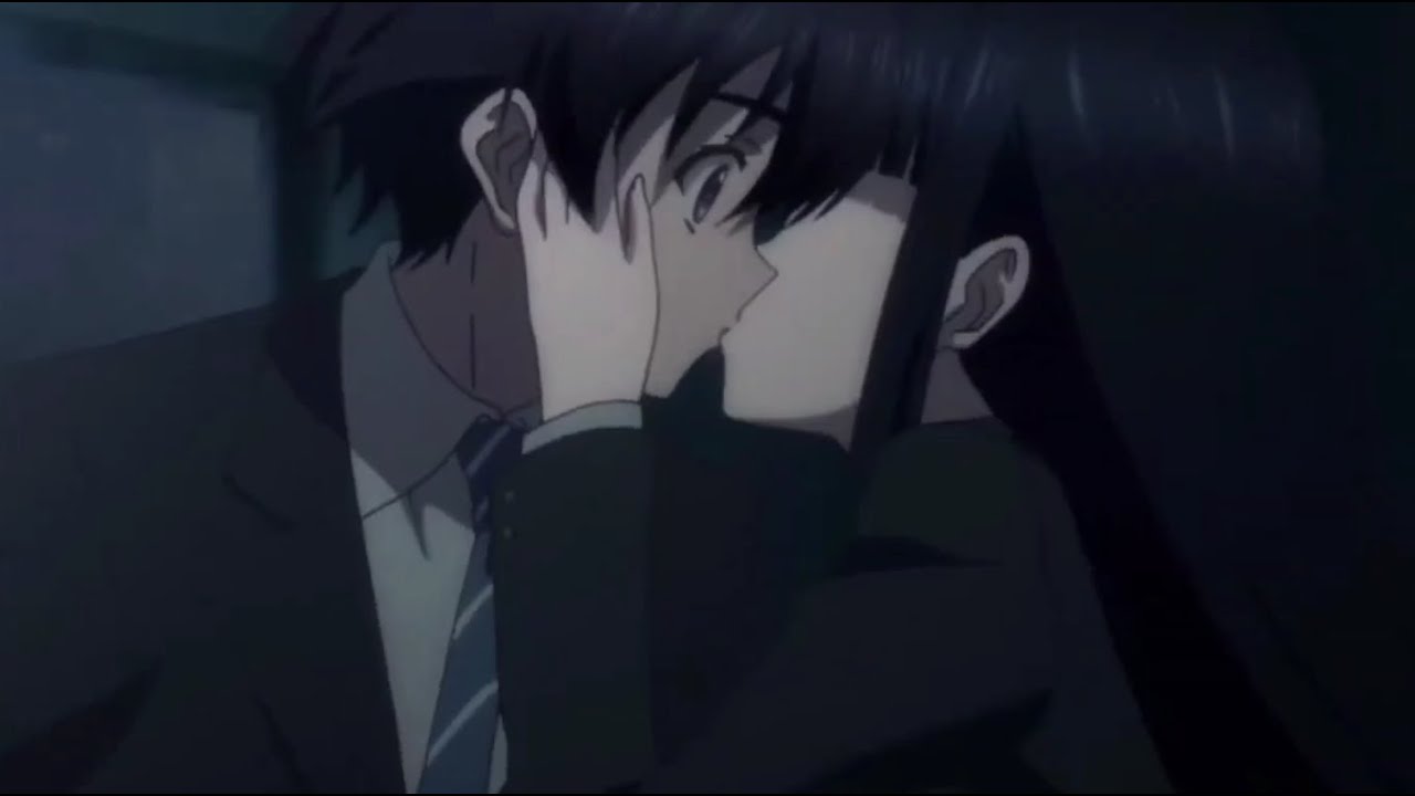 Hottest anime kissing scenes | anime compilation