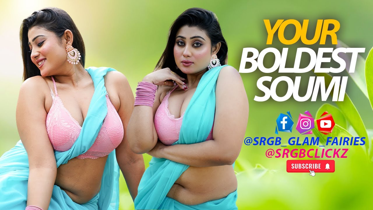 Hottest Soumi Saha | SRGB_Glam_Fairies | Saree Video | Fashion Vlog | #SRGBCLICKZ |