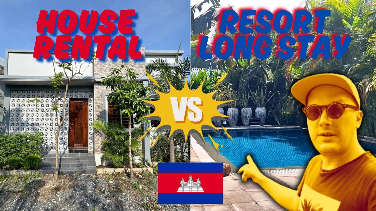 House Rental Vs Resort Long Stay - Kampot Cambodia