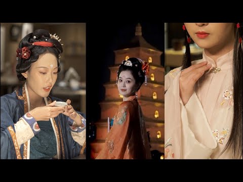 How did Hanfu differ in Tang, Song and Ming dynasties?