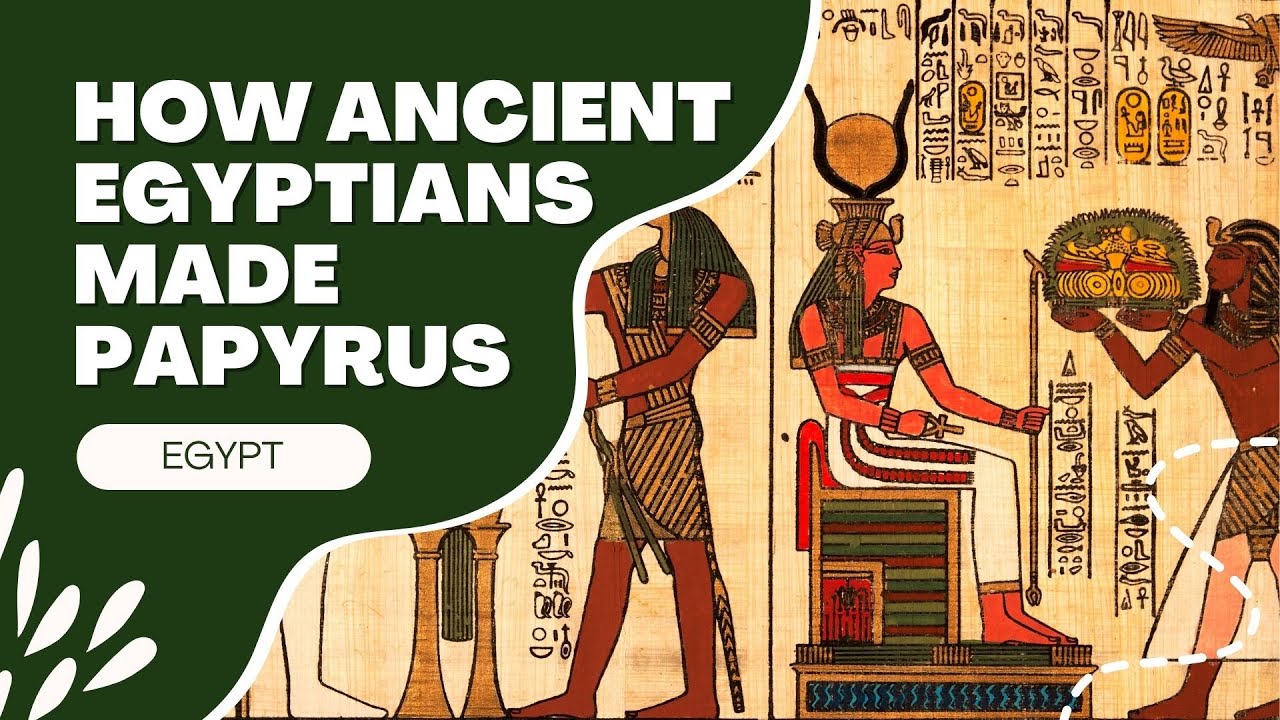 How Egyptians Made Papyrus (For Kids!)