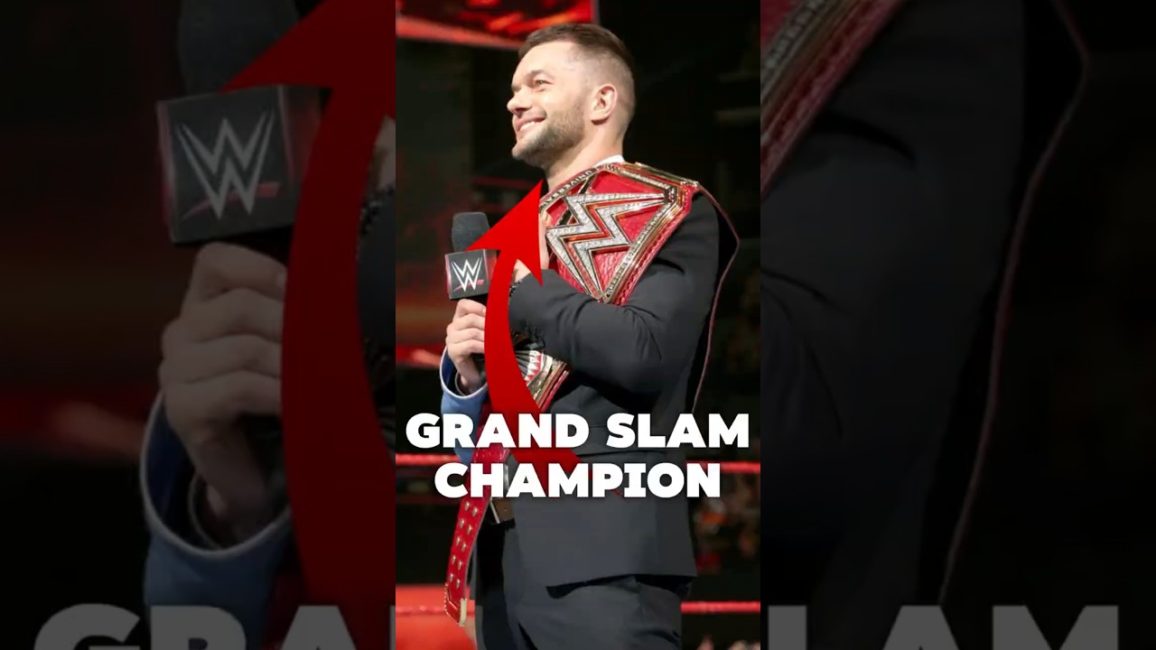 How Finn Balor became a Grand Slam Champion #wwe #wrestling #shorts