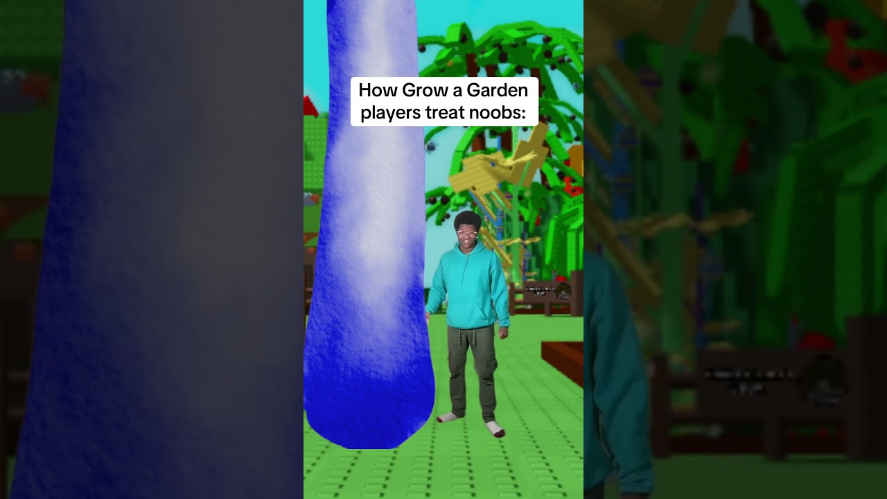 How Grow a Garden players treat noobs: