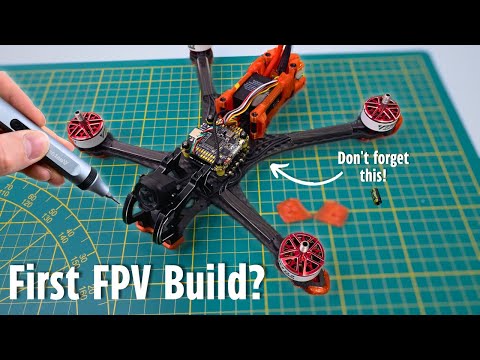 How I built my 5-Inch digital 6S FPV Drone in 2024 as a Beginner! // Step-by-Step Guide