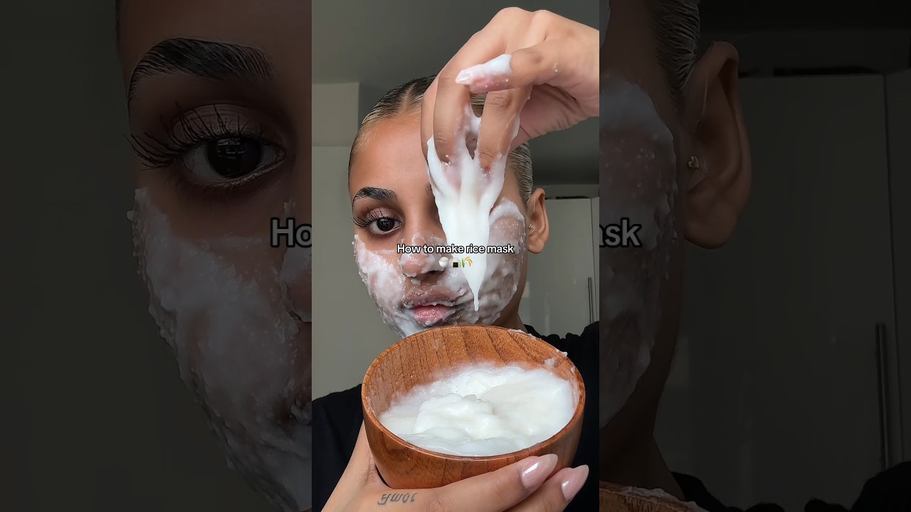 How I make my rice mask 💖