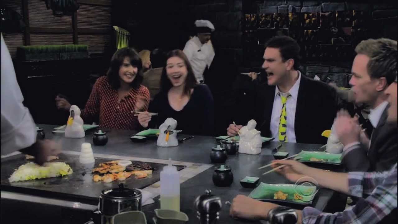 How I met your mother - Bang Bang Song - At the Japanese restaurant